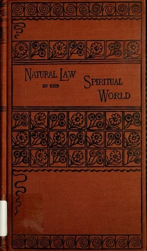 Natural law in the spiritual world