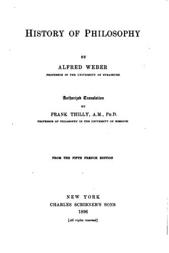 History of philosophy