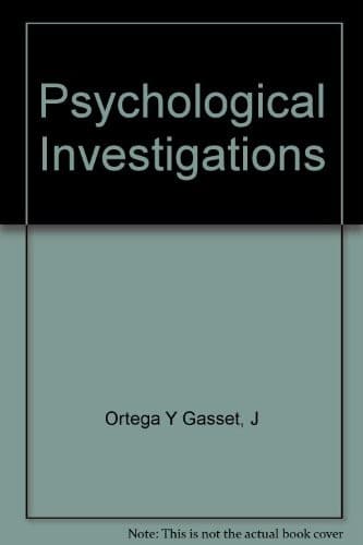 Investigaciones psicológicas