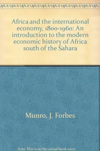 Africa and the international economy, 1800-1960