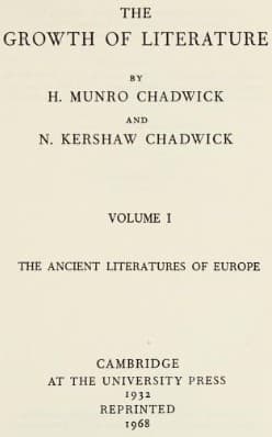 The growth of literature