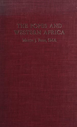 The Popes and western Africa