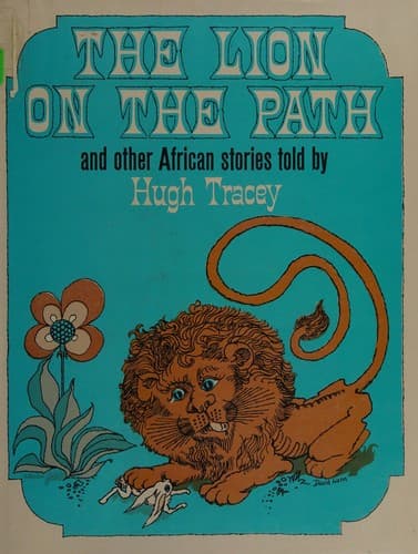 The lion on the path