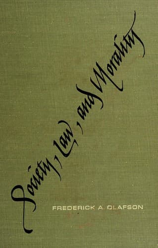 Society, law, and morality