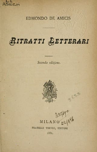 Ritratti Letterari