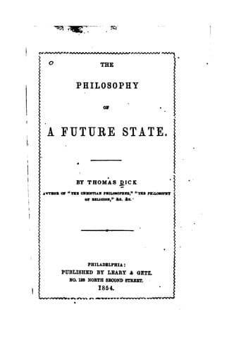 The Philosophy of a Future State