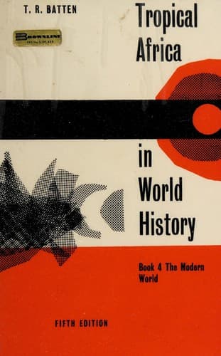 Tropical Africa in world history