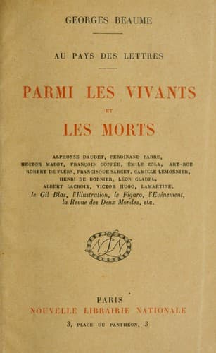 Parmi les vivants et les morts
