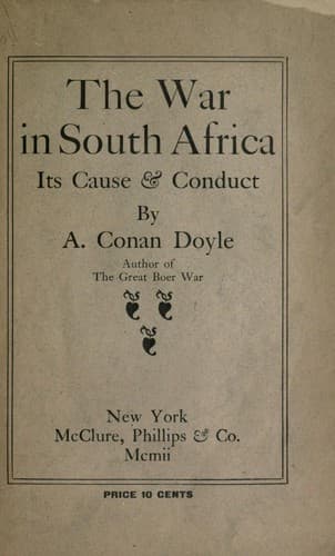 The war in South Africa