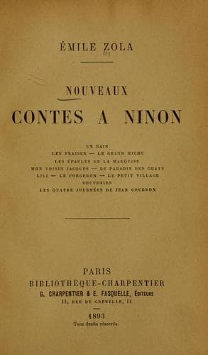 Contes à Ninon