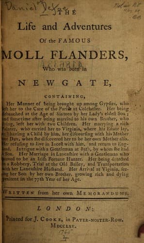 Moll Flanders(1)
