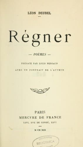 Regner (poèmes)